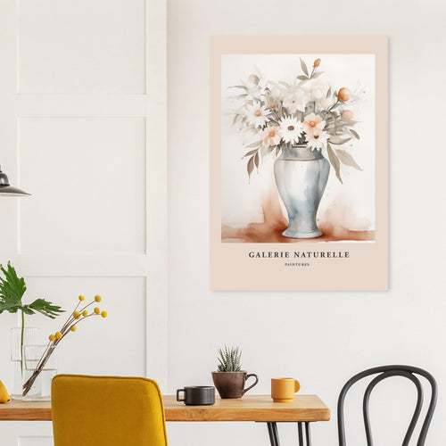 Artfulprints  Bloemen in vaas 3   poster A4 21x29.7 cm - vtwonen shop