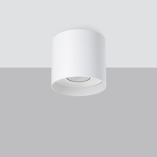 Sollux Lighting Plafondlamp MIKA wit - 12x12x11cm