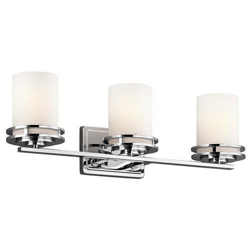 Elstead Hendrik - 3 Lichts Badkamer Wandlamp Gepolijst Chroom IP44, G9