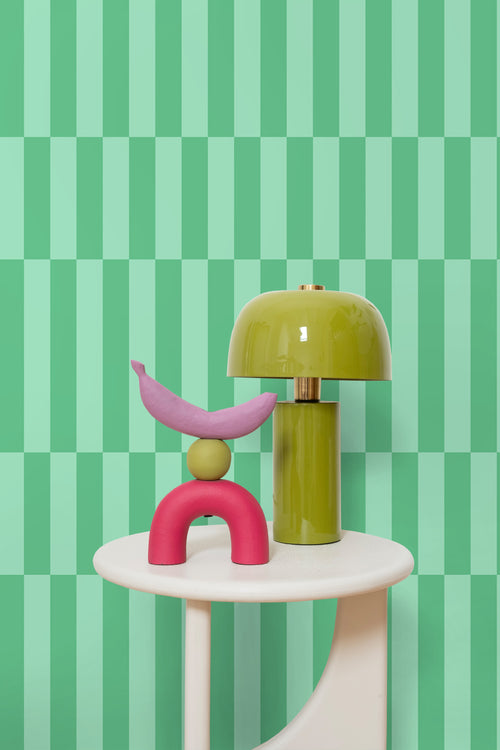 ESTAhome behang strepen groen - 50 x 900 cm - 131421 - vtwonen shop