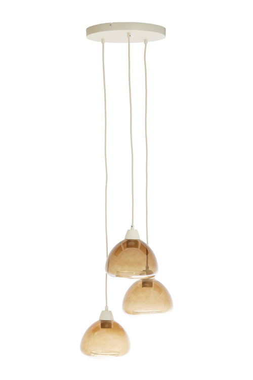 Light & Living hanglamp BISHO - bruin - Ø30x14cm - vtwonen shop