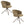 Housecraft Living Marjolein Eetkamerstoelen Armleuning Beige - Set van 2