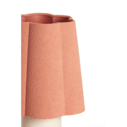 Light & Living tafellamp Musaby - roze - Ø25cm