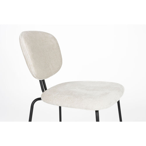 Housecraft Living Bouton Eetkamerstoelen Off White - Set van 2