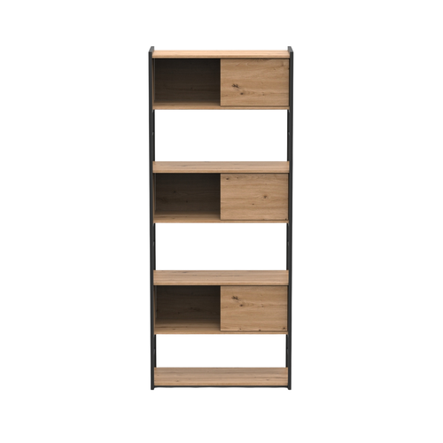 Calicosy - Boekenrek LENNY - licht hout 80x40x196,5 cm