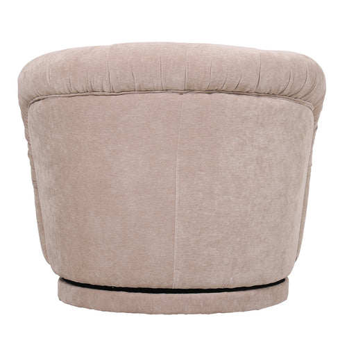 DÉJA Living Draaifauteuil Arby - Taupe Stof - 86x84x70cm