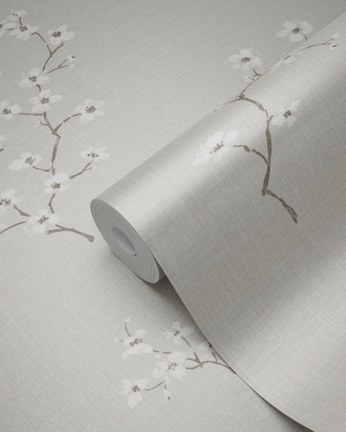 Origin Wallcoverings behang bloesemtak taupe - 53 cm x 10,05 m - 346543 - vtwonen shop