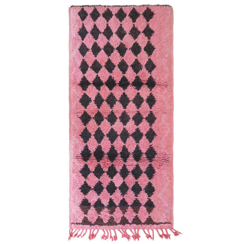 AFK Living vloerkleed Berber - handgemaakt - Wol - 87 x 193 cm - vtwonen shop