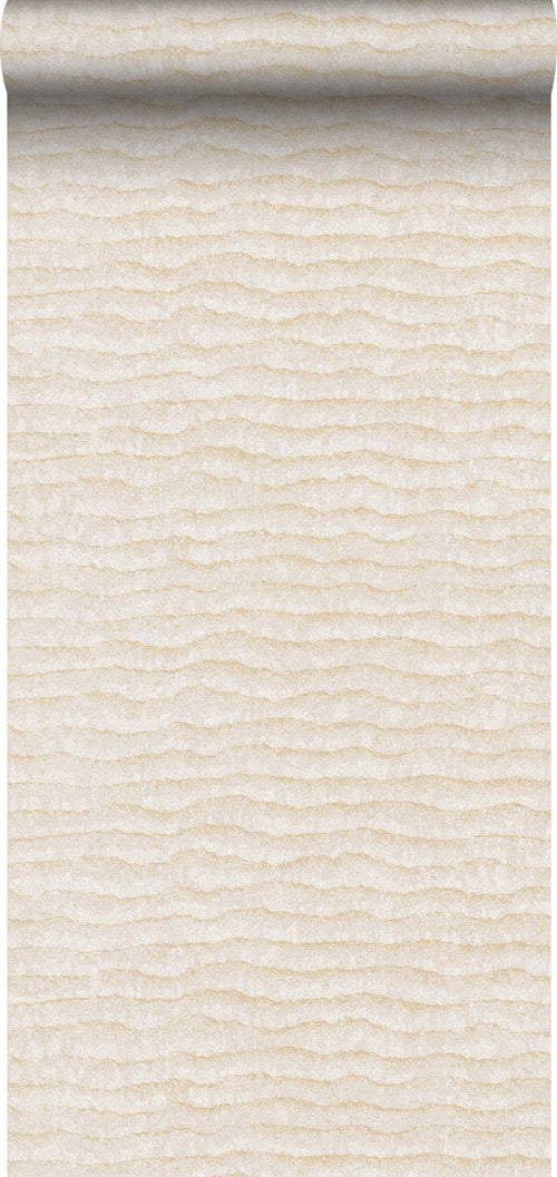 Sanders & Sanders behang effen beige - 53 cm x 10 m - 640088