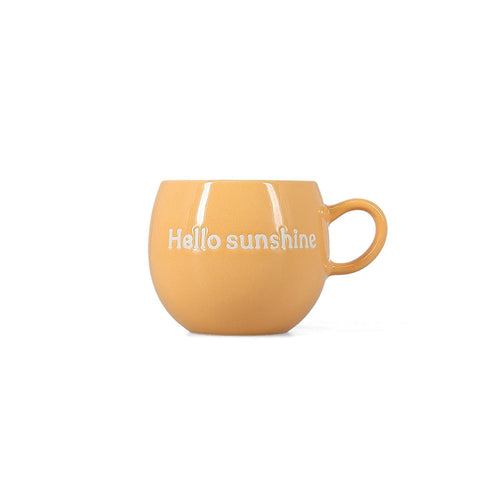 Salt & Pepper - Beker 42cl "Hello sunshine" oranje Muggies