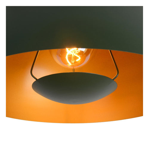 Lucide hanglamp SIEMON - 1xE27 - Groen - vtwonen shop