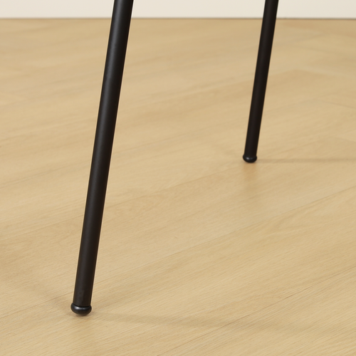 Nolon Jasmijn Eetkamerstoel Beige Melange - Zwart - vtwonen shop