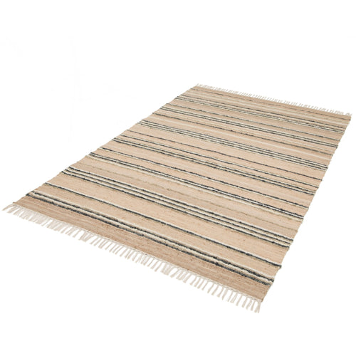 AFK Living vloerkleed Raj - handgemaakt - 60% handgekaarde wol, 30% jute, 10% katoen - 160 x 230 cm - vtwonen shop