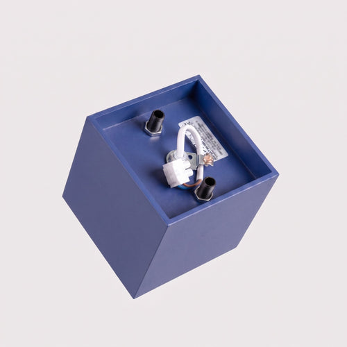 Sollux Lighting Plafondlamp QUAD 1 ultramarijn - 10x10x10cm