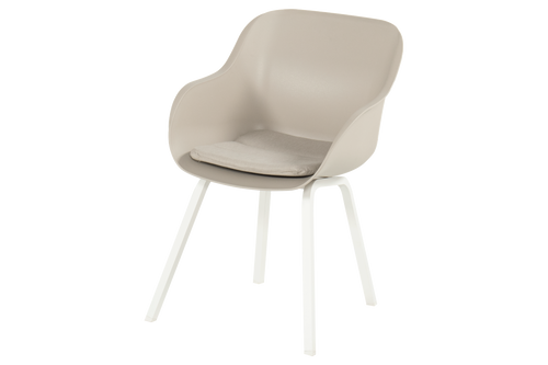 Hartman Dining Tuinset Xander - Wit Keramiek Kunststof - Ø120x75cm - vtwonen shop