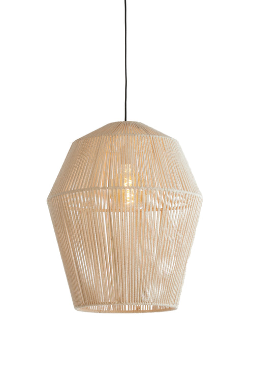 Light & Living hanglamp DEYA - Ø45x56cm - wit - vtwonen shop
