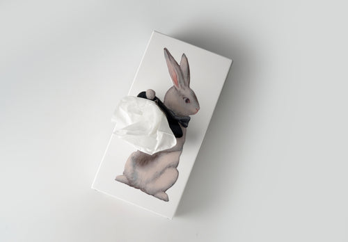 Spextrum Tissue Up Rabbit - tissuehouder - wit
