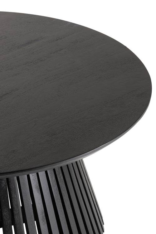 J-Line tafel Vincent - hout - zwart - medium