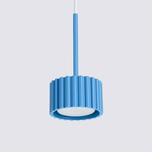 Sollux Lighting Hanglamp AURA 1 azuur Gx53 - 10x10x125cm