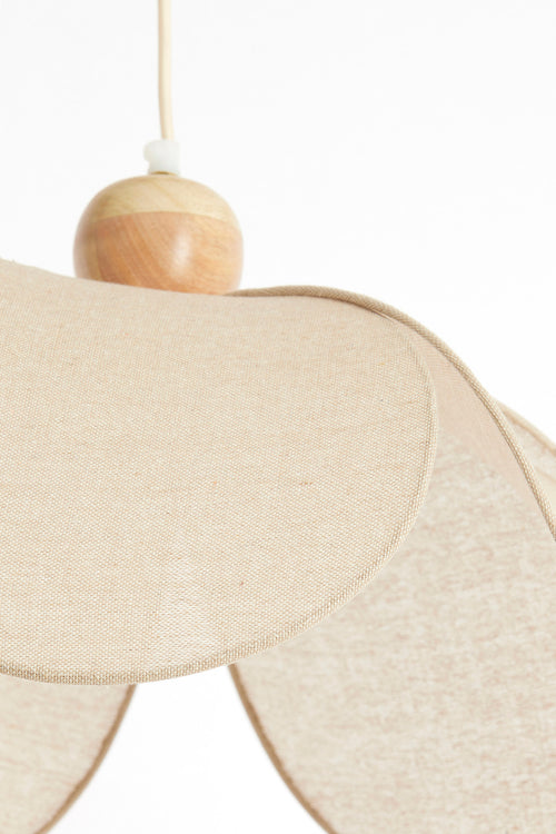 Light & Living hanglamp LAVRIRIA - bruin - Ø60x30cm