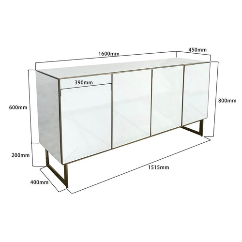 Kare Design Dressoir Soran zwart - vtwonen shop