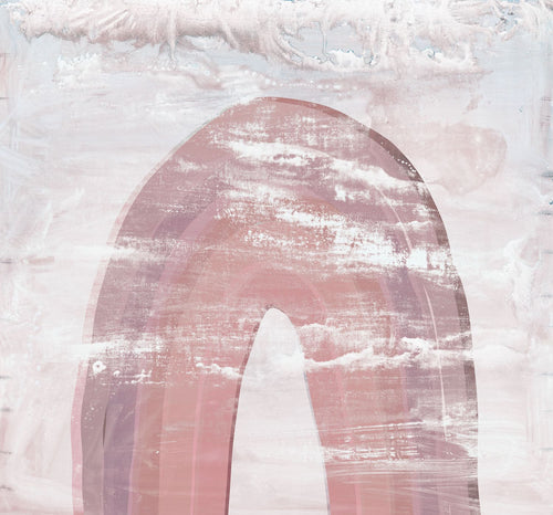 Sanders & Sanders fotobehang regenboog oudroze - 300 x 280 cm - 612029 - vtwonen shop