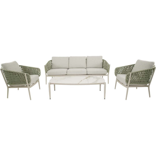 Lesli Living loungebank Zaya - beige - 208x83x75cm