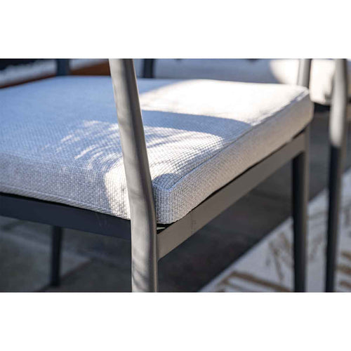 Garden Impressions tuinset Tineo - Tulli - donker grijs - Ø122x75 cm - 5-delig - vtwonen shop