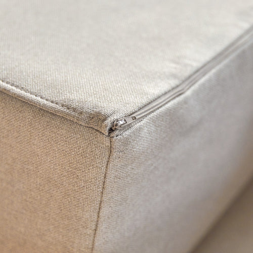 Tikamoon Stoffen 2/3-zitsbank, ecru - Beige - vtwonen shop