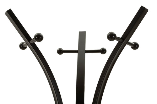 Mauro Ferretti kledingrek - 52x63x183 cm - zwart