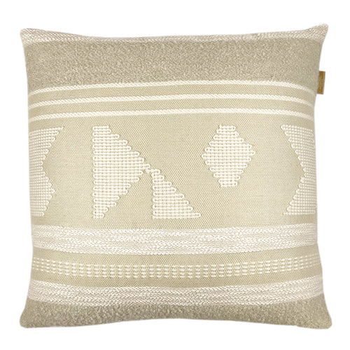 Malagoon kussen Crafty - wit - 50x50cm