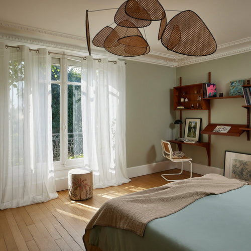 Madura Veiling Santorini wit 145x298 cm