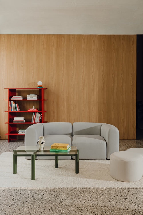 noo.ma HES Boekenkast - Tomato Red - vtwonen shop