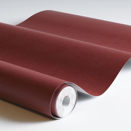 Duro Wallpaper behang effen bordeaux rood - 53 cm x 10.05 m - 662219 - vtwonen shop