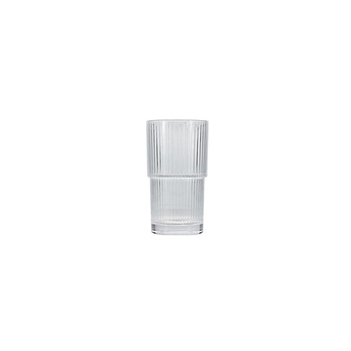 Bonbistro - Glas 46cl gestreept Vitro - Set van 6