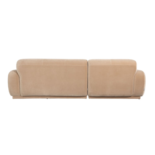 Zuiver Hazel 4-Zitsbank Links Beige