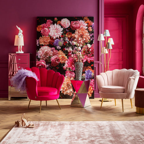 Kare Design Schilderij Touched Flower Bouquet 200x140cm - vtwonen shop