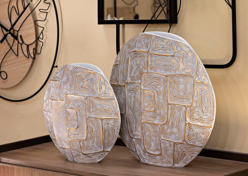 Mauro Ferretti vaas - 48x13x44,5 cm - goud