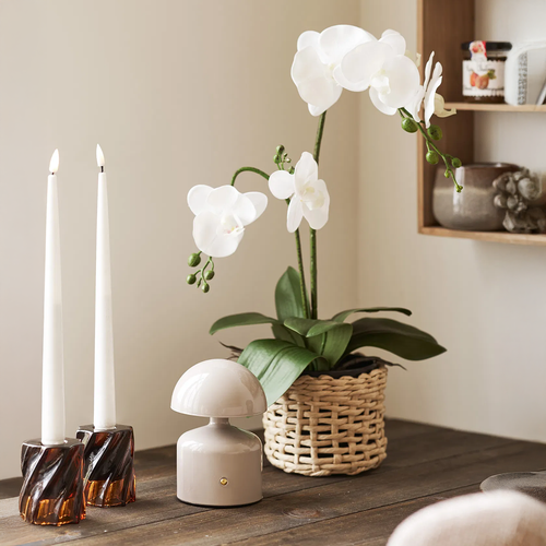 Artichok Andrea Metalen Oplaadbare Tafellamp Grijs - vtwonen shop