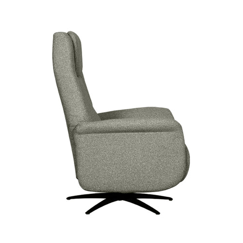 LABEL51 Elektrische Fauteuil Stockholm - Grijs - 77x87x112cm