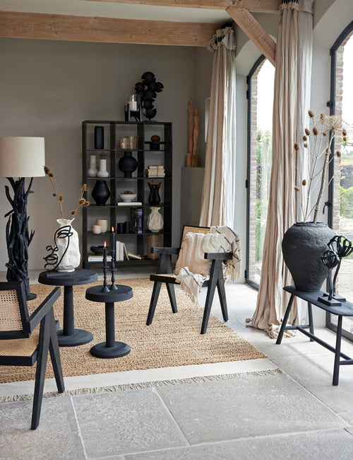 Light & Living kast RAYNA - 106x35x190cm - zwart