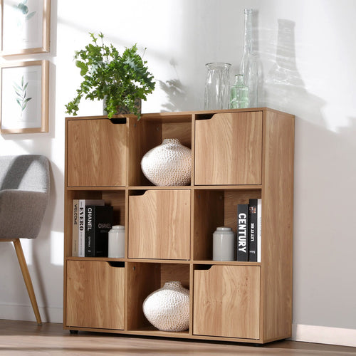 Calicosy - MODU Opbergmeubel 9 vakken - Hout - 29x88,8x90,5 cm