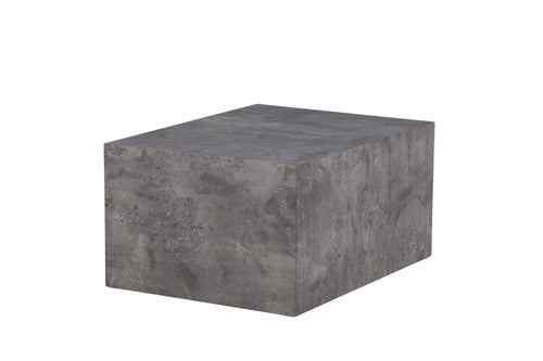 Rebellenclub Salontafel Tusani - 80 x 60 cm - Grijs Betonlook
