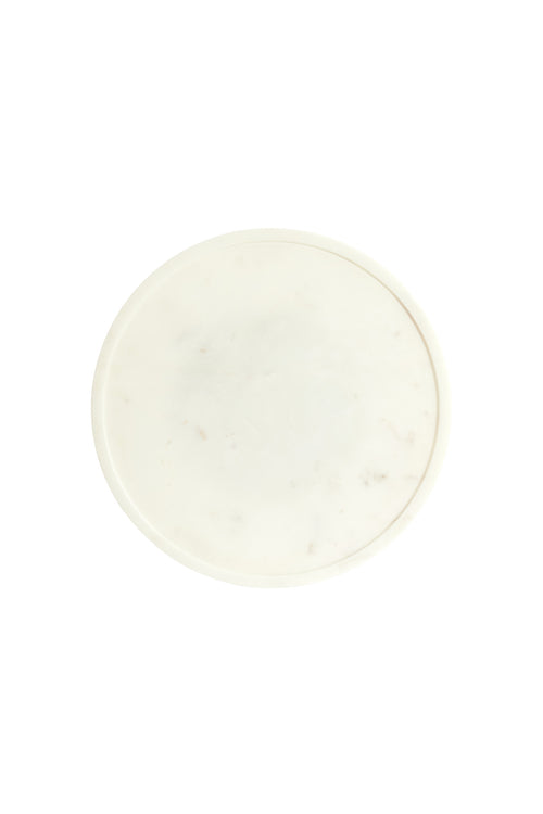 Light & Living bijzettafel CIVITA - Ø37x49 cm - wit - vtwonen shop