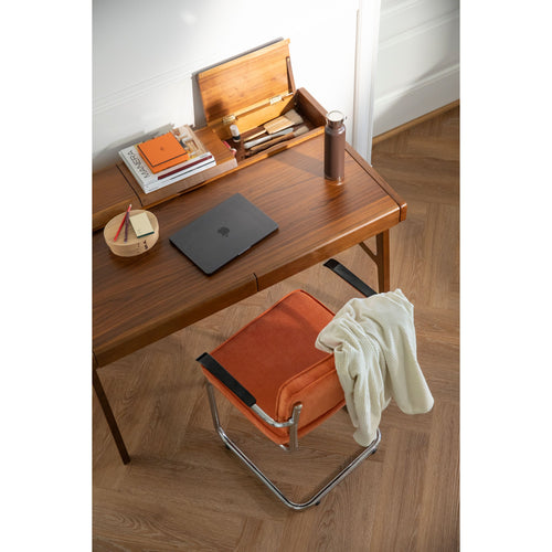 Zuiver Kaat Bureau Walnootkleur - Bruin