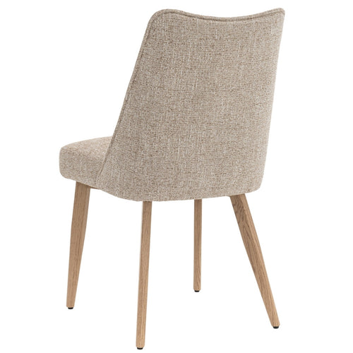 DÉJA Living Eetkamerstoel Meau - Beige/Naturel - Zithoogte 47cm - Set van 2 - vtwonen shop