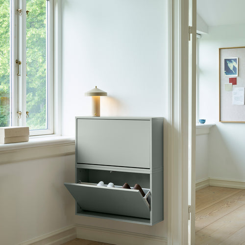 ReCollector Opbergdoos Schoenenbox Smal 70 x 20 x 40 cm – Lichtblauw