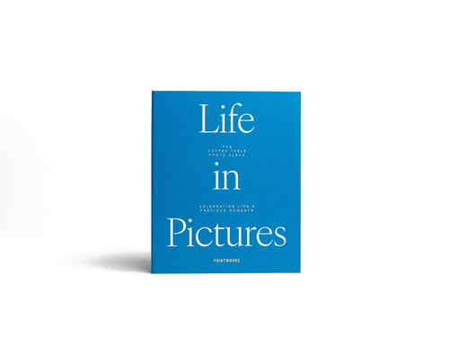Printworks Fotoalbum - Life in Pictures - Blauw