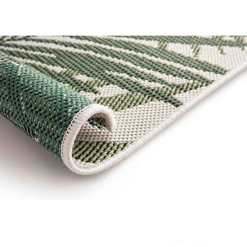 Naturalis karpet - 160x230 cm - palm leaf green