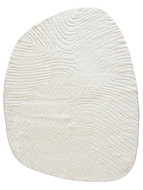 benuta wasbaar vloerkleed Pam - créme - 160x210 cm